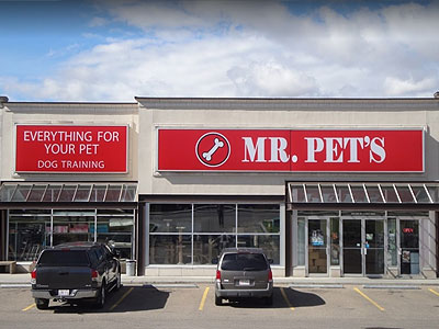 Mr Pet's St Albert Store Front